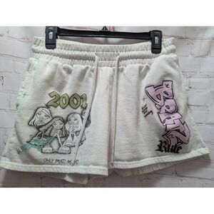 Isaac Morris Limited Bratz Womens Shorts Large Bratz Lounge 2001 beige